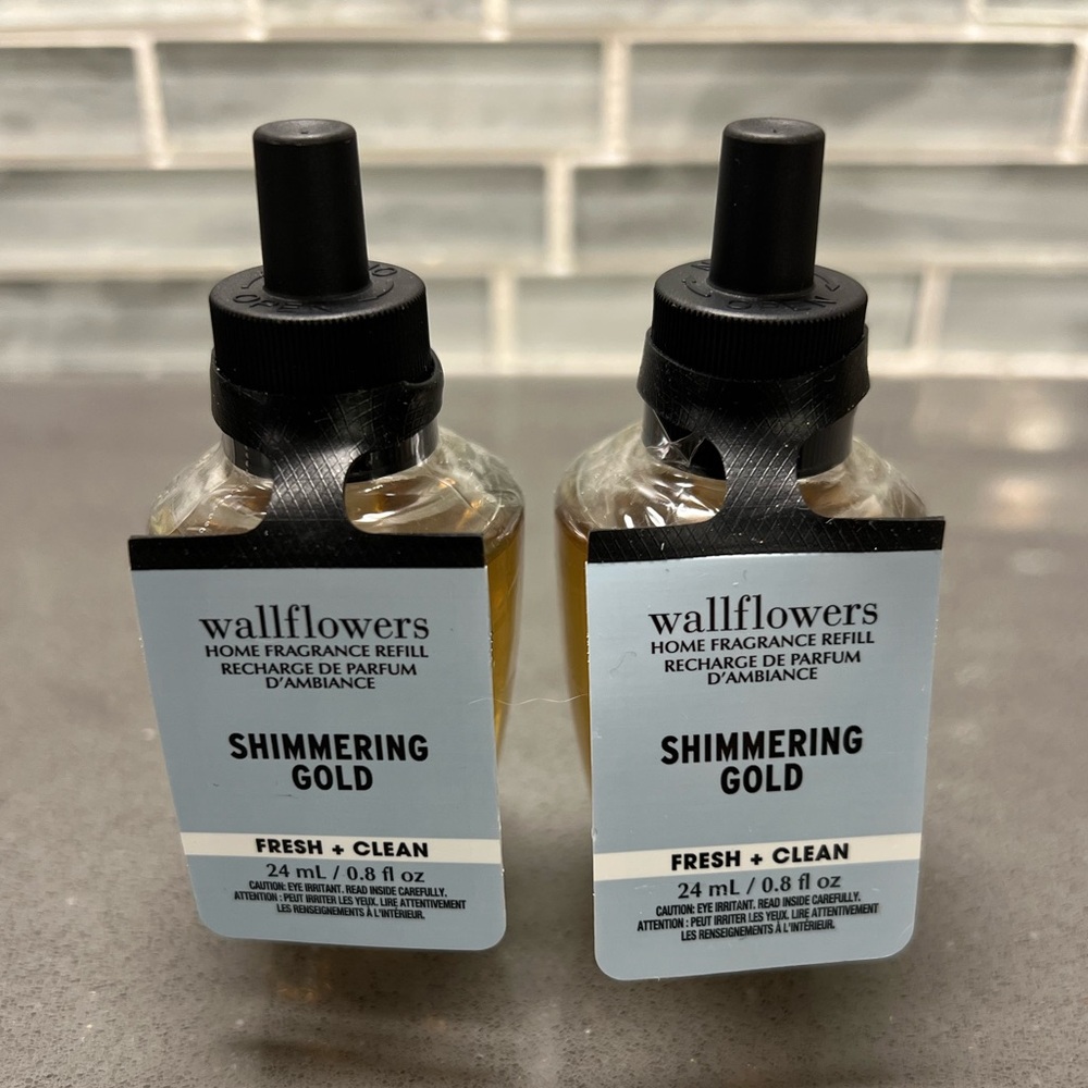 Bath & Body Works Shimmering Gold Wallflower Refills